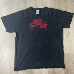 Vintage Nike Air Basketball Logo T Shirt Men’s XL Chicago Bulls Color-way 90s